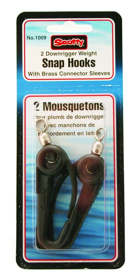 Scotty 1009 Downrigger Gewichte Mit Snap Haken 2-pack