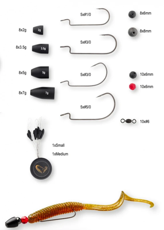 Savage Gear T & C Rigging Kit (100-pack) – Bild 2