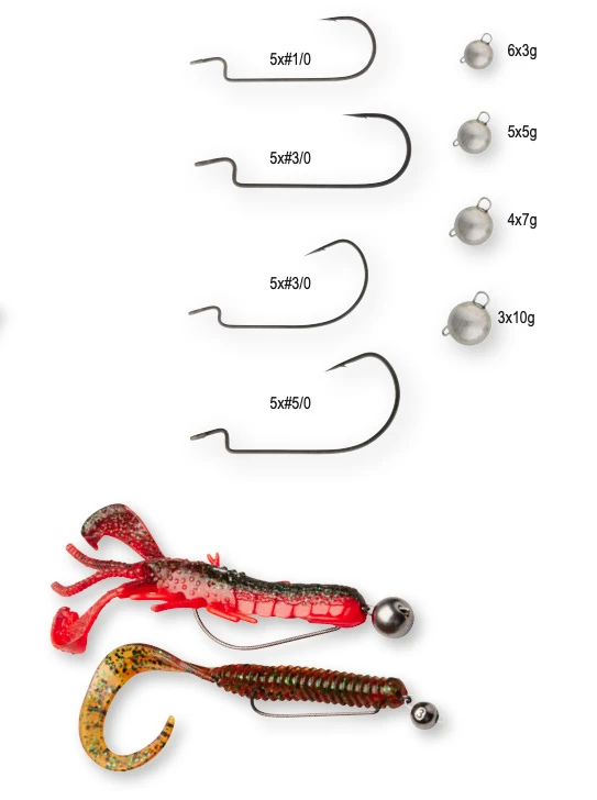 Savage Gear Cheb Head Kit (30-pack) – Bild 2