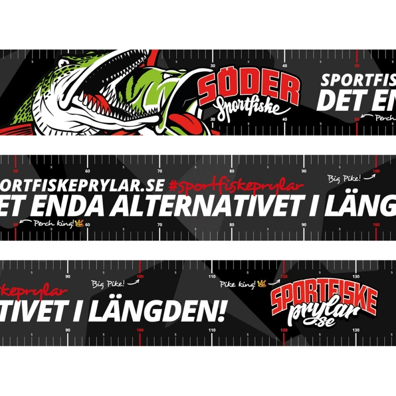 Messaufkleber 135cm Söder Sportfiske – Bild 2