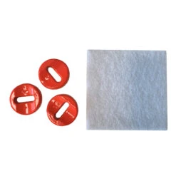 Svartzonker The Button Hardbait Weight System Fl. Orange (3-pack)