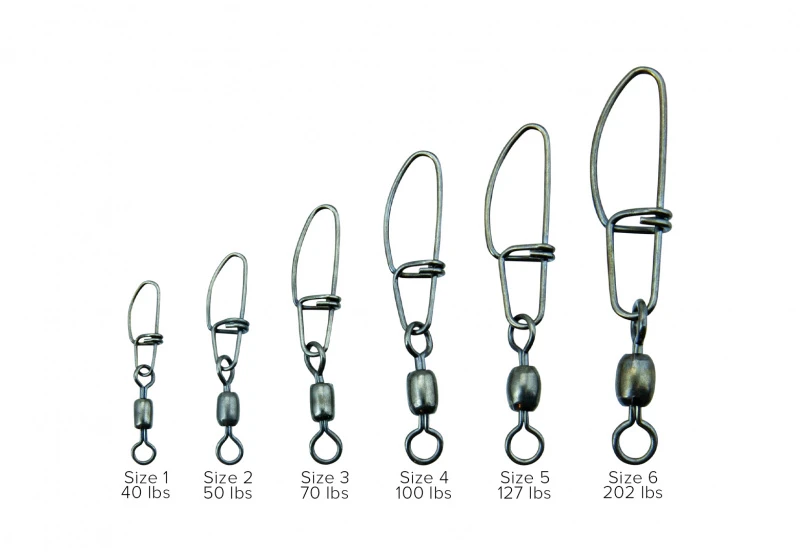 Svartzonker Cross Lock Swivels – Bild 2