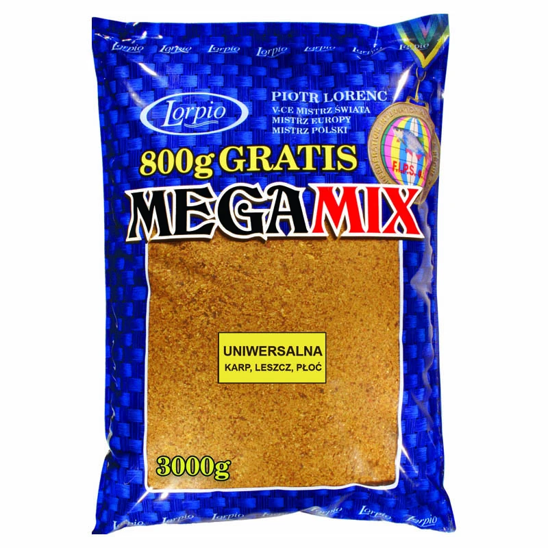 Lorpio Groundbait Mega Mix 3kg - Universal